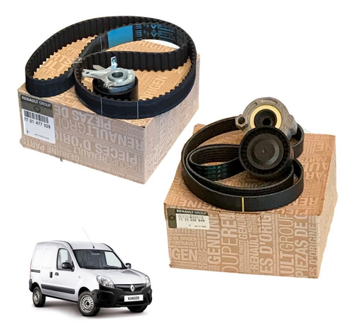 Kit Distribucion Kit Poly V Renault Kangoo 1.5 Dci Original