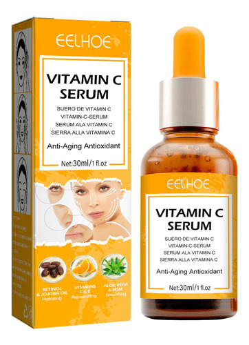 Sérum Iluminador Con Vitamina C: Ácido Hialurónico 30 Ml