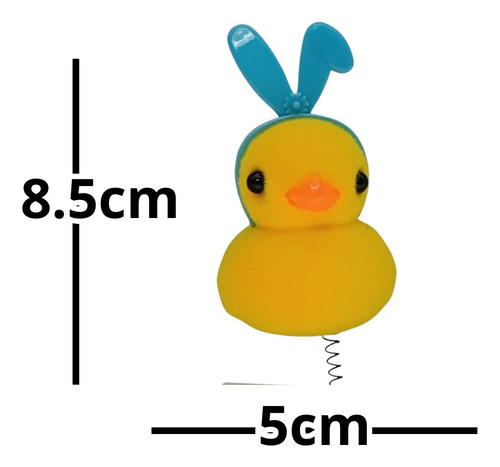 Patitos Pollitos Broche Accesorio Cabello Moda Kawaii 25pzas Color Amarillo