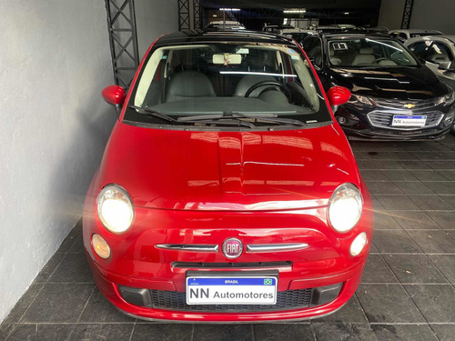 Imagem 3 de 8 de Fiat 500 2012 1.4 Cult Flex Teto Solar Un Dono