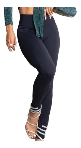 Calça legging best sale tecido grosso