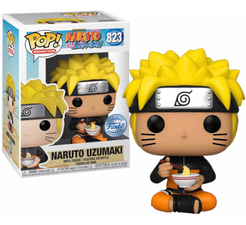 Funko Pop Naruto Uzumaki #823 Eat Noodles ( Ramen) Exclusive