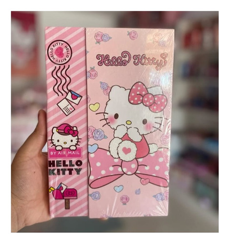 Libreta Planificador Planner Semanal Hello Kitty 96 Hojas Rosa