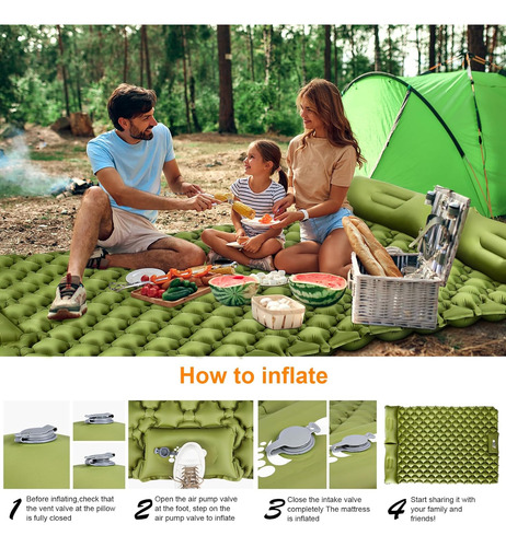 Colchoneta Dormir Camping, Colchoneta De Camping Autoin...
