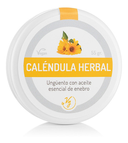 Ungüento Calendula Herbal Vgreen X 60 Gr