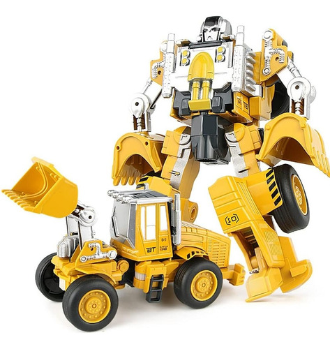 Figura Transformers Partes Metalicas Camion Construccion Tut