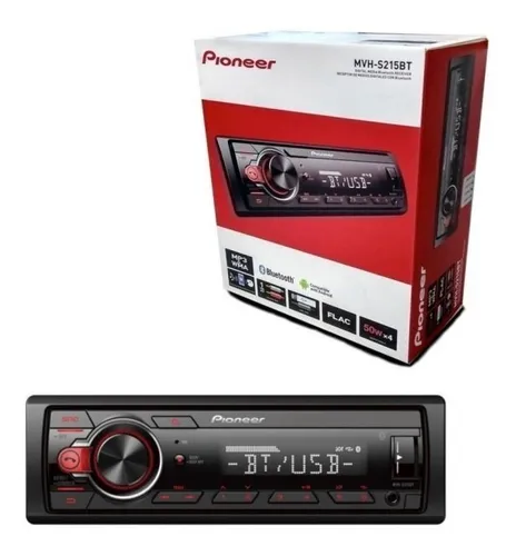 Radio Para Auto Pioneer Mvh S215bt Con Bluetooth Azanza