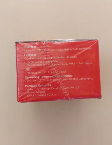 Switch 5 Ptos Mercusys Ms105