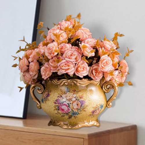 Zk2 Jarrones De Flores Secas, Jarrón De Cerámica, Decoración