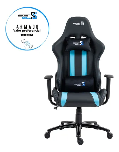 Siila Gamer Furious Negro /azul Secret Skill