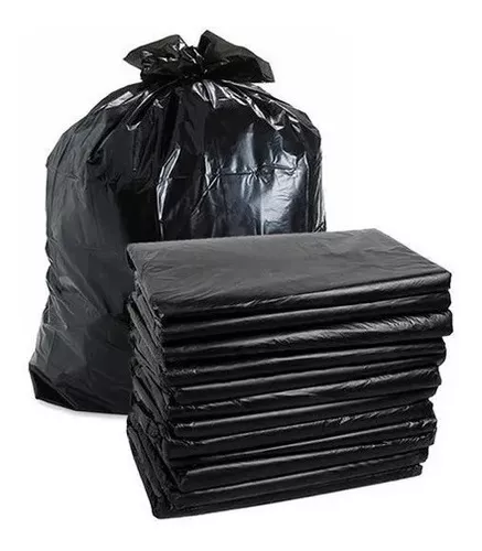 Bolsa negra para basura 1×1.30 metros – Qroclean