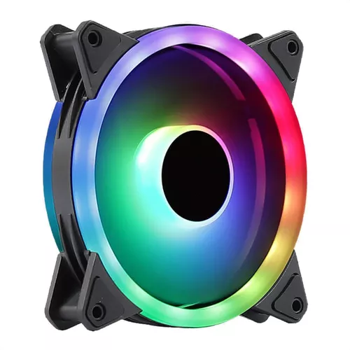 Fan Cooler 120mm Rgb Para Cpu Chasis Ventilador Pc Kit X 3 - $ 104.900