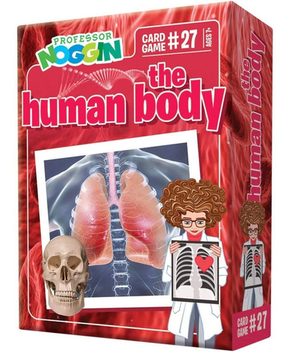 Juego De Cartas De Trivia Del Cuerpo Humano Del Profesor 