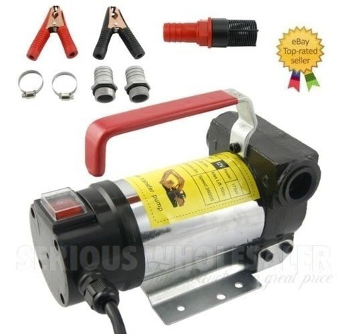 Bomba Transferencia Combustible Diesel Aceite 10 Galones 12v