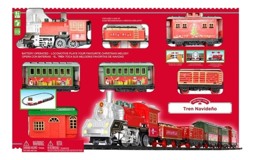 Tren Eléctrico Navideño