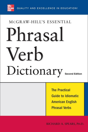 Libro:  Mcgraw-hilløs Essential Phrasal Verbs Dictionary