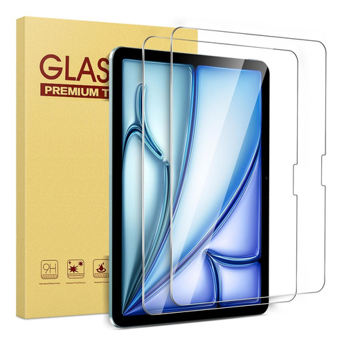 Pack 2 Micas Premium Cristal Templado Para iPad Air 11 2024