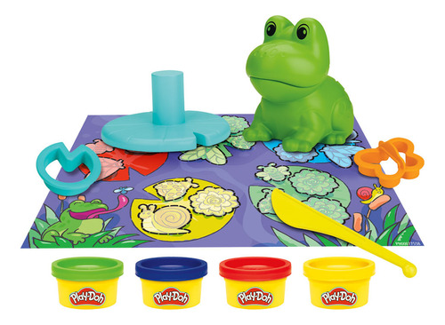 Hasbro Juego Primeras Creaciones Con La Rana Y Los Colores