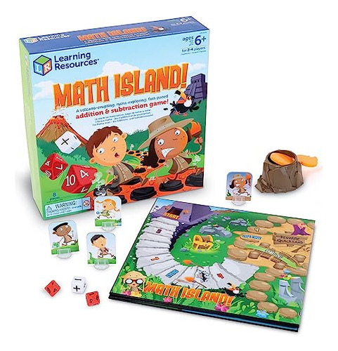 Juego De Suma Y Resta Math Island, Juegos Educativos, M...