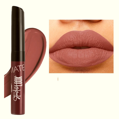 Labial Líquido Mate Tono Blossom Nude Studio Look Cyzone 