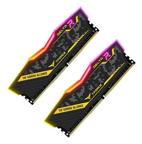 Memoria Ram Ddr4 64gb 3200mt/s Teamgroup T-force Delta Rgb