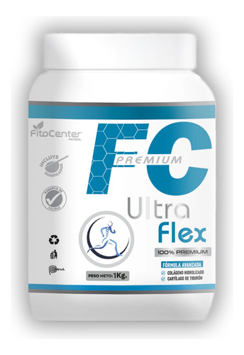 Ultra Flex Fitocenter Colageno Hidrolizado - Curcuma 1kg