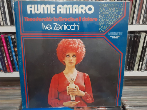 Lp Iva Zanicchi - Fiume Amaro Importado