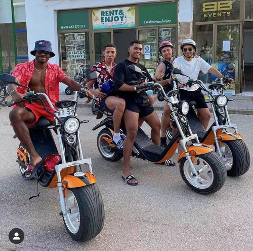 Imagen 7 de 16 de Moto Electrica 4000w Bateria 30 Amper. Garantia Citymotos