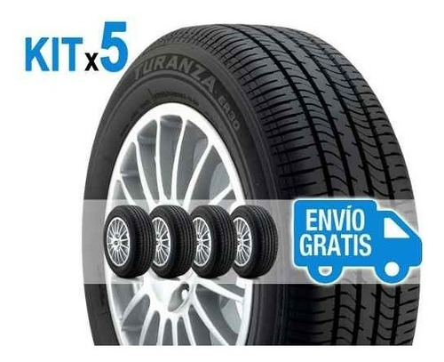 Combo 5u Bridgestone 195/55 R15 Turanza Er30 + Envío Gratis