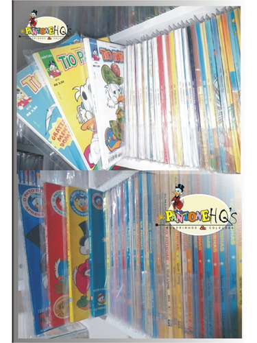 Coleção Completa Tio Patinhas - 1 Ao 637 / Incluindo A Nº 9 Crianças / Excelente Estado / 1963 / Com A Maioria Dos Brindes Intactos / + Coleções Almanaque-especial-comemorativas / Oportunidade Única (Usado)