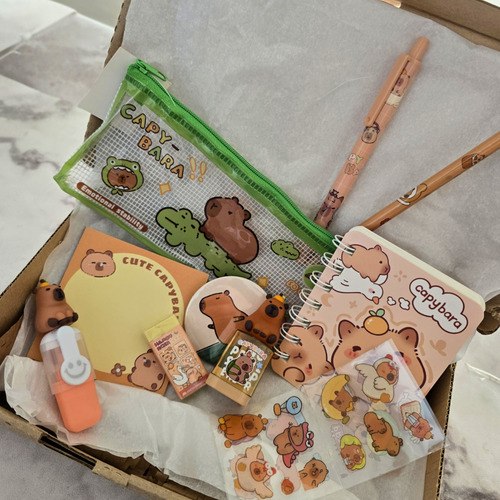 Capibara-capybaramini Caja Sorpresa Mystery Box Ideal Regalo