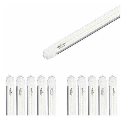 T8 8 Pies De Tubo Del Led 48w R17 5800 Lúmenes 6500k Claros