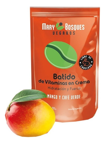 Baño De Crema Nutricion Vitamina Vegano Mary Bosques Doypack