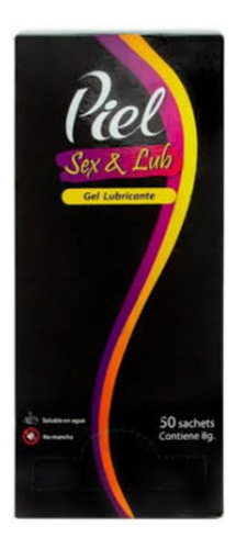 Gel Lubricante Piel 8g Pack X 50