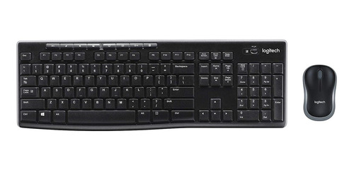 Teclado Y Mouse Logitech Inalambrico Mk270 Antiderrame