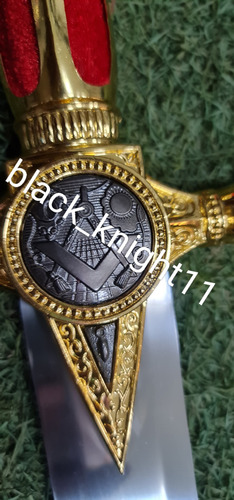 Espada Masonica Con Estrella Medieval Salomon Templario