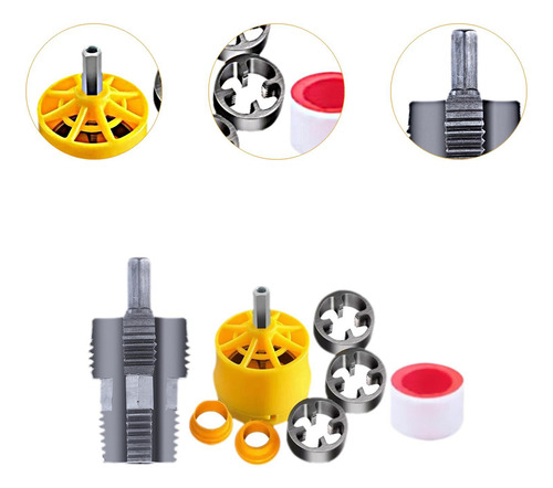 Kit De Enhebrador De Tubos De Pvc, Juego De Troqueles