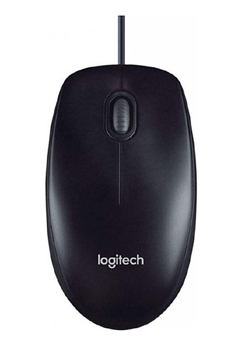 Mouse Con Cable Logitech M100 Usb Optico 1000dpi Negro