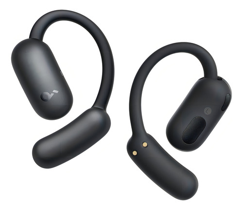 Soundcore Aerofit 2 A3874 By Anker Fones de ouvido Open-ear 5W Bluetooth 5.4 42h de reprodução IP55 impermeáveis cor preta