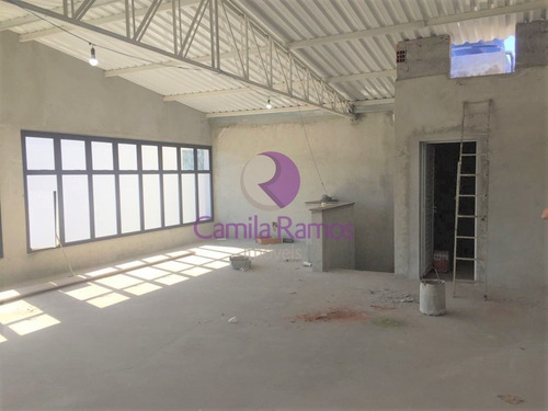 Imagem 11 de 14 de Salão Comercial Novo Com Mezanino, Parque Suzano, Suzano -sp - Sl00079 - 70015307