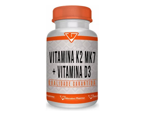  K2 Mk7 200mcg + Vitamina D3 10.000ui 120 Caps Sublingual