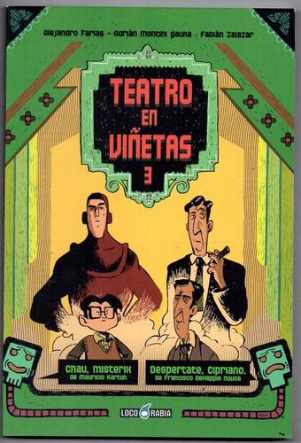 Teatro En Viñetas 3 Kartun - Defilippis Loco Rabia Nuevos