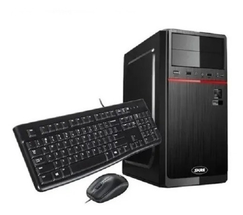 Gabinete Shure Atx  Con Fuente 550w Pc Hogar Oficina Gamer