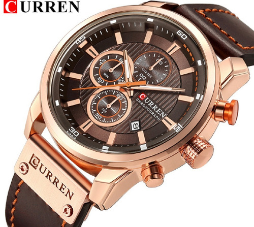 Relógio Masculino Curren 8291 Oferta Todo Funcional C.02