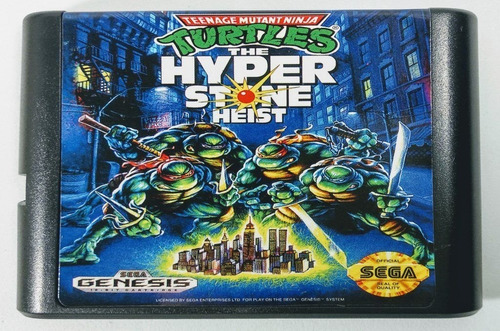 Jogo De Mega Drive, Turtles Hyperstone Heist, Sega