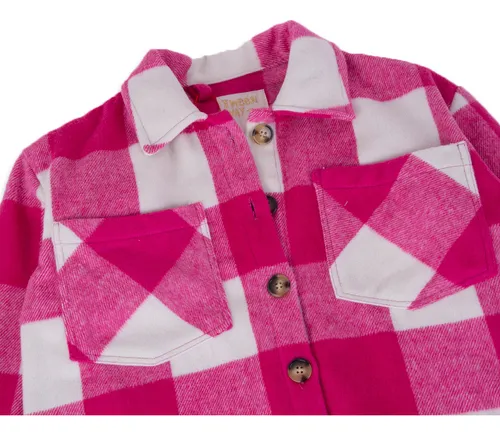 Camisa Niña Fucsia Pillin