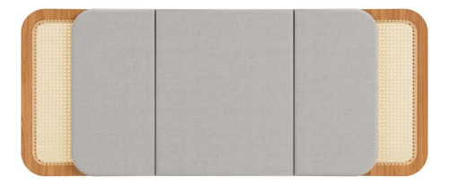 Cabeceira De Cama Dalla Costa 170cm X 70cm Espuma Freijó