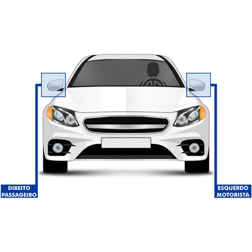 Capa Retrovisor Vectra 2006 2007 2008 2009 2010 2011 Preta