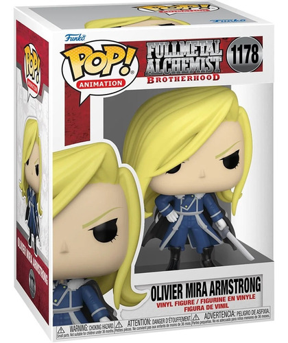 Funko Pop Animation: Fullmetal Alchemist - Olivier Armstrong