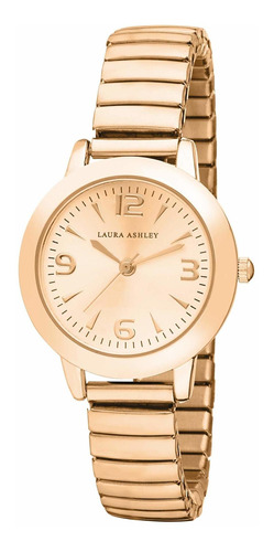 Reloj Mujer Laura Ashley La31034rg-n Cuarzo Pulso Oro Rosa